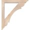Ekena Millwork Olympic Traditional Smooth Bracket w/ Offset Brace, Douglas Fir, 5 1/2"W x 34"D x 38"H BKT0604X34X38OLY01SDF - alternate 4